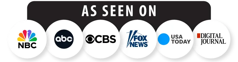 As Seen On - NBC, ABC, CBS, Fox News, USA Today, Digital Journal
